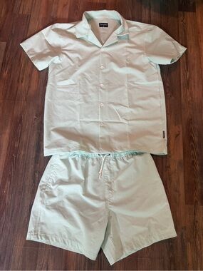 Islandhaze Light Mint Short-Sleeve Swim set